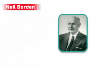 Neil Borden - Marketing