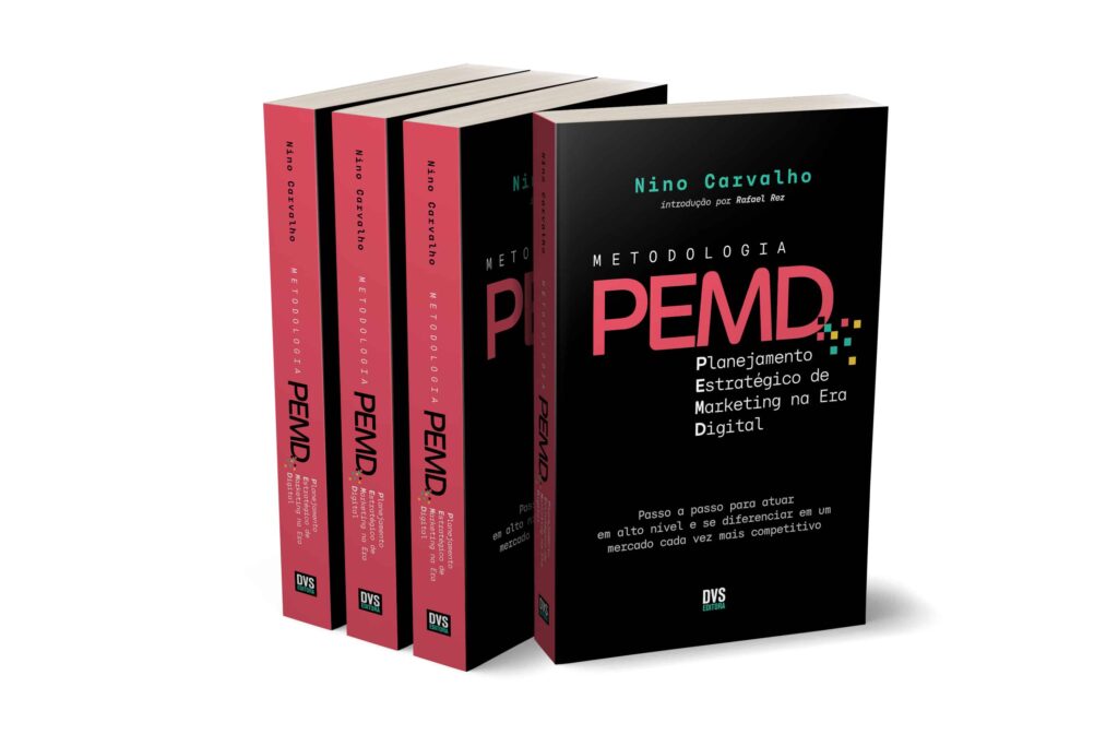 Livro Metodologia PEMD: Planejamento Estratégico de Marketing na Era Digital (Nino Carvalho, 2023)