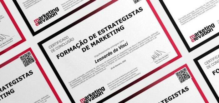 Certificado de Conclusão - Formação de Estrategistas de Marketing